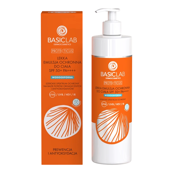 Lekka emulsja ochronna do ciała SPF 50+ PA++++