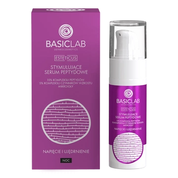 Stymulujące serum peptydowe 15% kompleksu peptydów, 5% kompleksu czynników wzrostu, mikroigły